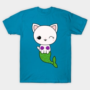 Purrmaid Cat Mermaid T-Shirt